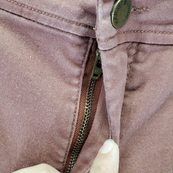 Market & Spruce Jeans Womens Size 14 Mauve Pink Casual Slim Fit Stretch Denim - Picture 6 of 12